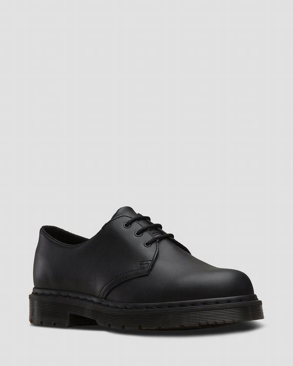 Dr Martens Dámské Pracovní Obuv Mono 1461 Slip Resistant Černé, CZ-793450